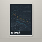 Grímsá – Nótt, okkurgulur