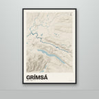 Grímsá – Sandur, blár