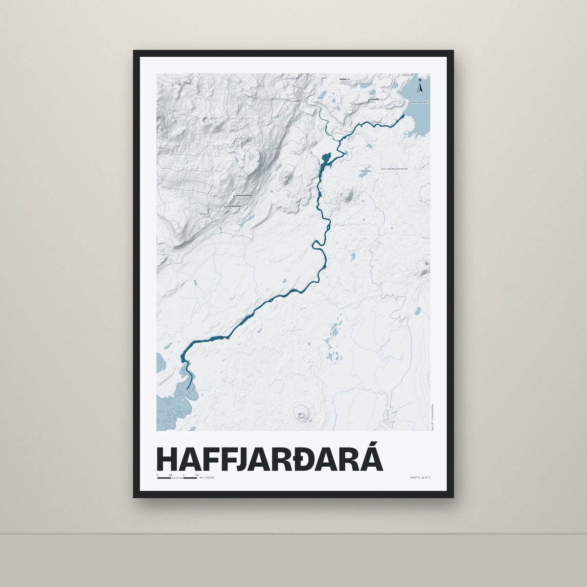 Haffjarðará – Ljóst, blár