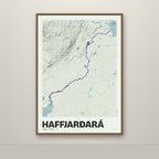 Haffjarðará – Mosi, lúpínufjólublár