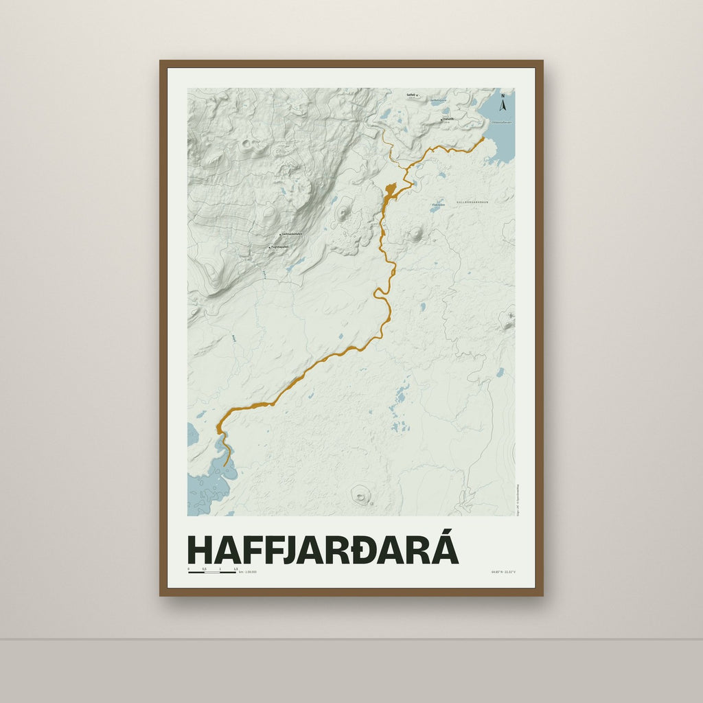Haffjarðará – Mosi, okkurgulur