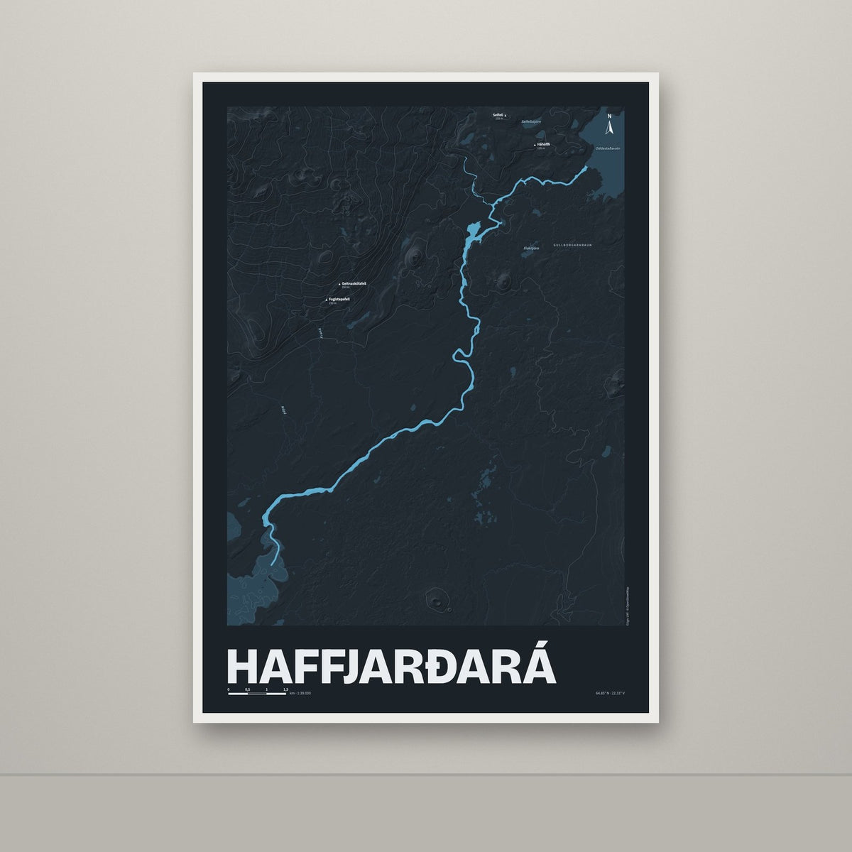 Haffjarðará – Nótt, blár