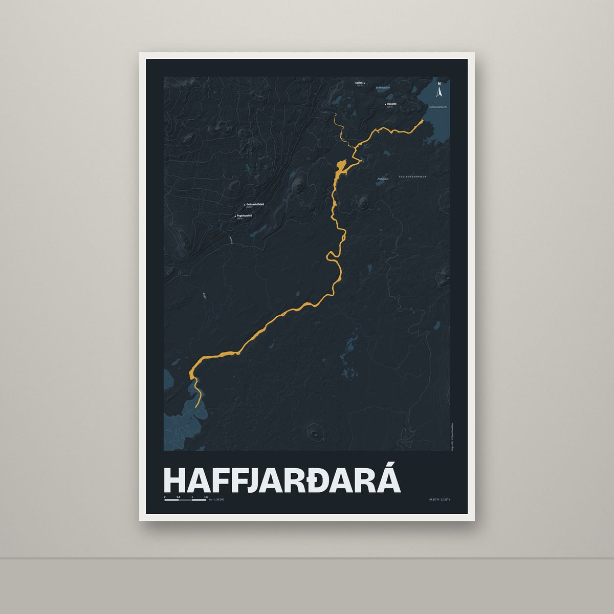 Haffjarðará – Nótt, okkurgulur