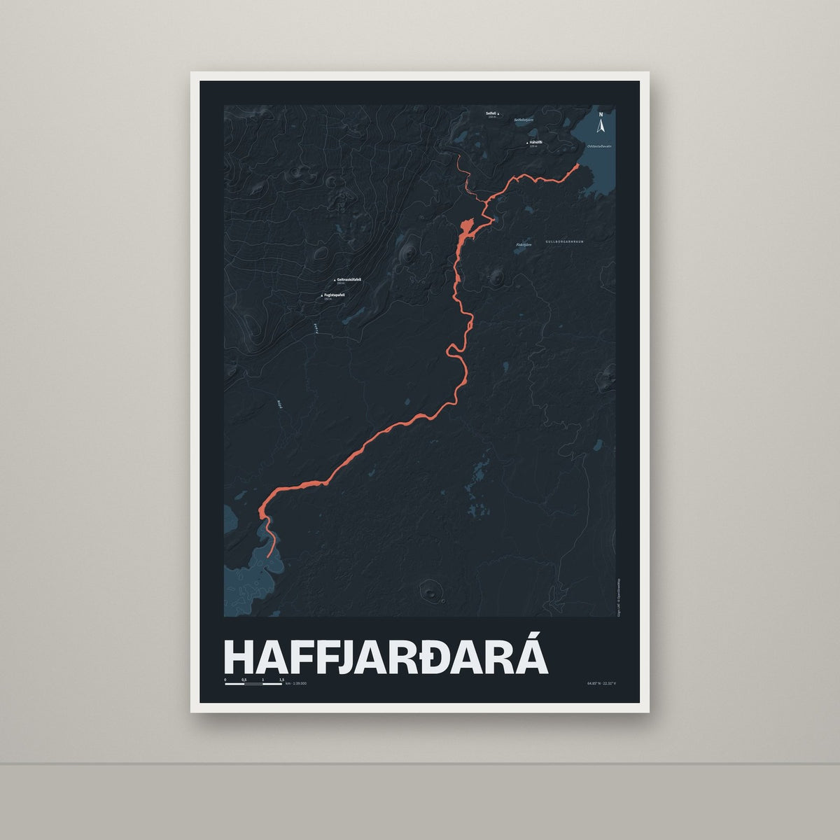 Haffjarðará – Nótt, rauður