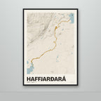 Haffjarðará – Sandur, okkurgulur