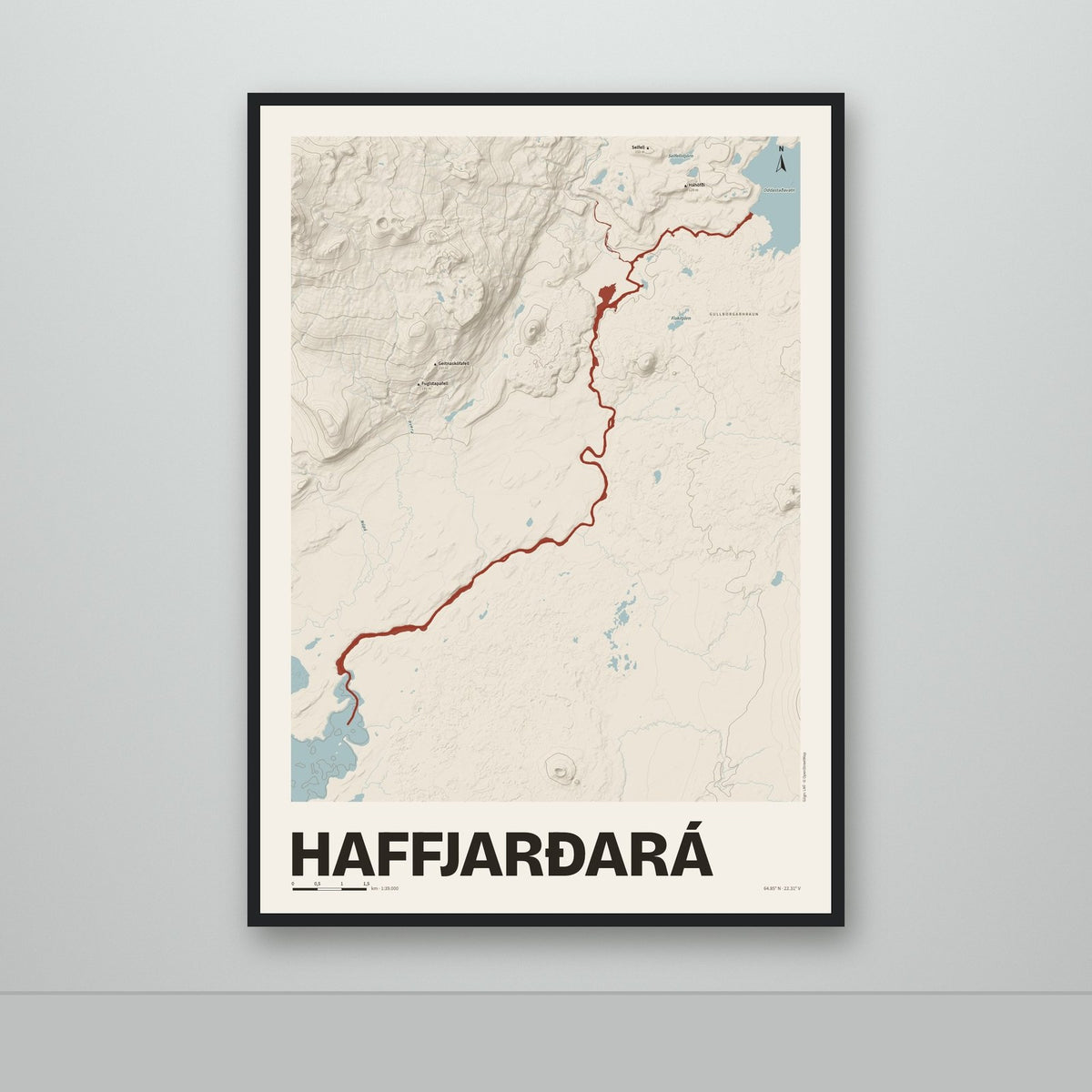 Haffjarðará – Sandur, rauður