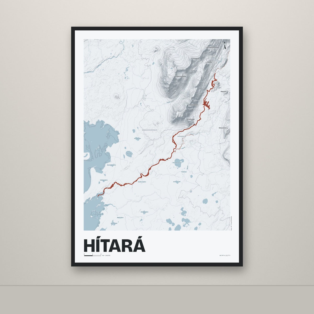 Hítará – Ljóst, rauður