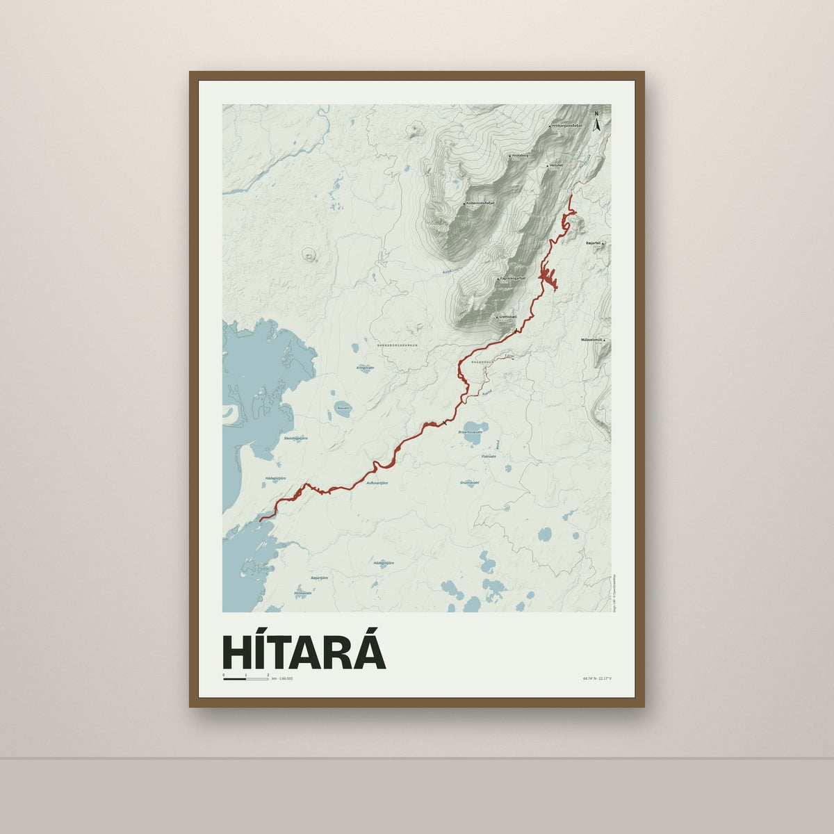 Hítará – Mosi, rauður