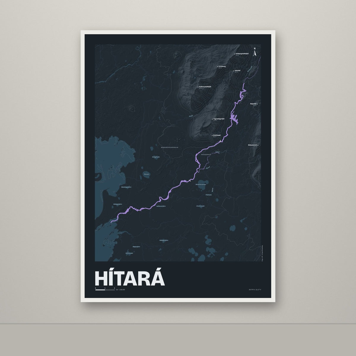 Hítará – Nótt, lúpínufjólublár
