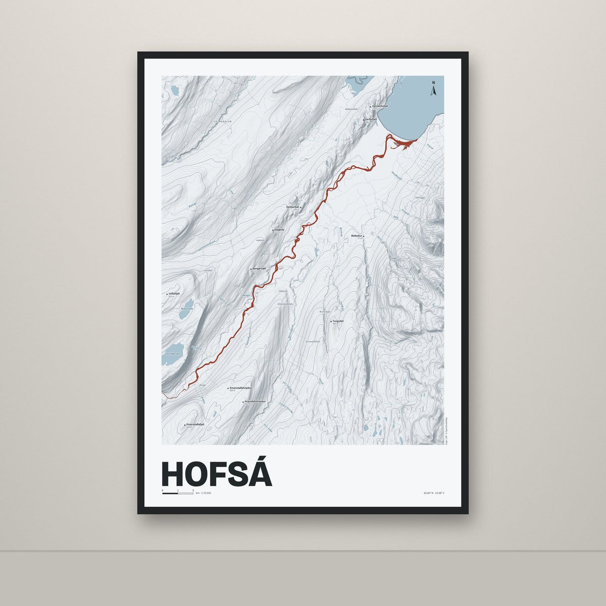 Hofsá – Ljóst, rauður