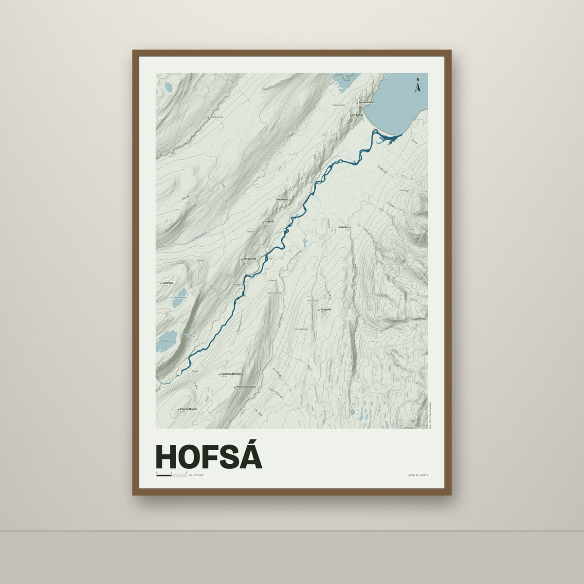 Hofsá – Mosi, blár