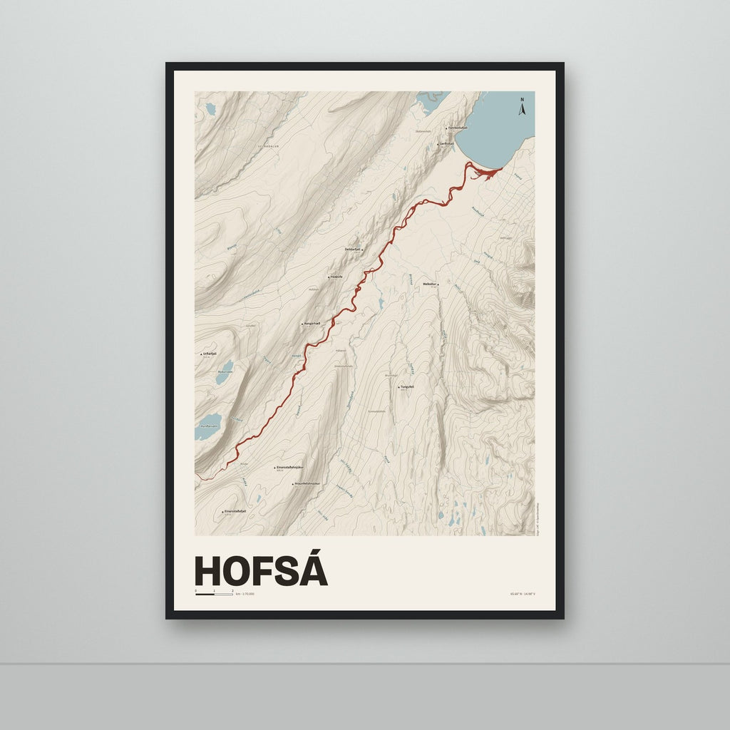 Hofsá – Sandur, rauður