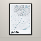 Langá – Ljóst, blár