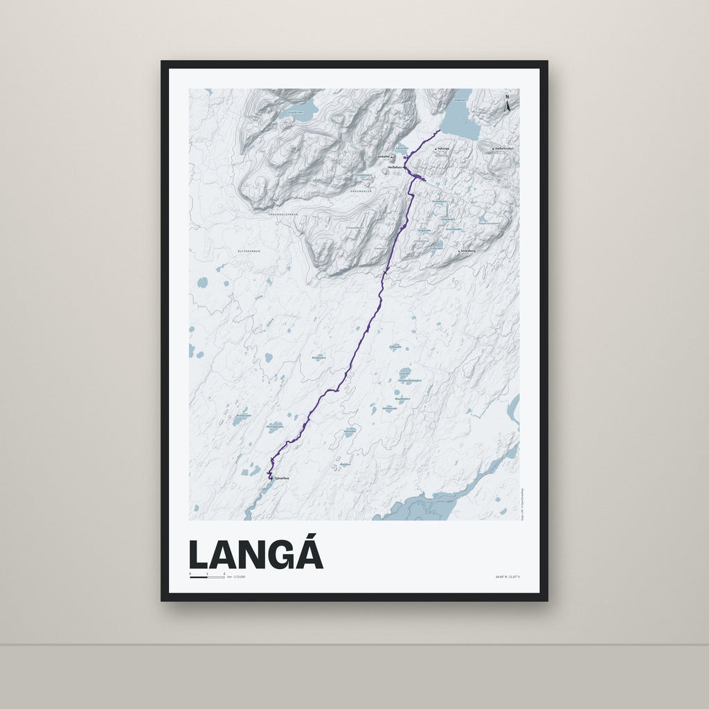 Langá – Ljóst, lúpínufjólublár