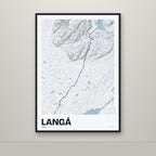 Langá – Ljóst, lúpínufjólublár