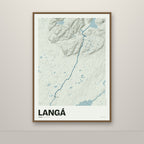 Langá – Mosi, blár