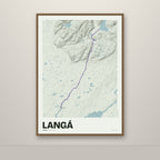 Langá – Mosi, lúpínufjólublár