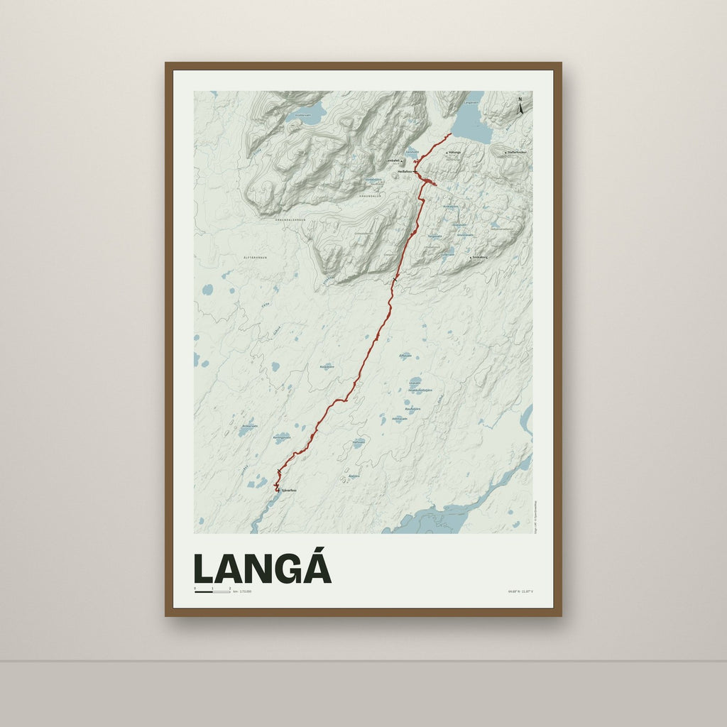 Langá – Mosi, rauður