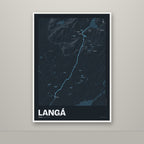 Langá – Nótt, blár
