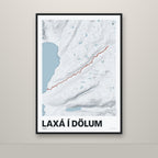 Laxá í Dölum – Ljóst, rauður