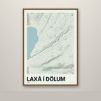 Laxá í Dölum – Mosi, blár