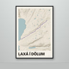 Laxá í Dölum – Sandur, lúpínufjólublár