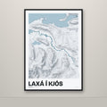 Laxá í Kjós – Ljóst, blár