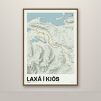 Laxá í Kjós – Mosi, okkurgulur