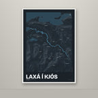Laxá í Kjós – Nótt, blár
