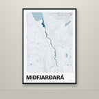 Miðfjarðará – Ljóst, blár