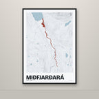 Miðfjarðará – Ljóst, rauður