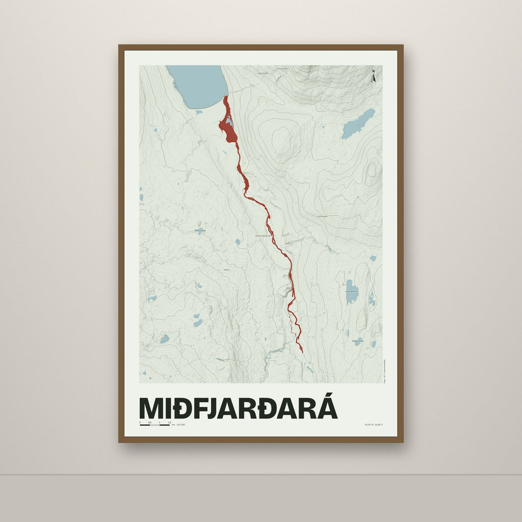 Miðfjarðará – Mosi, rauður