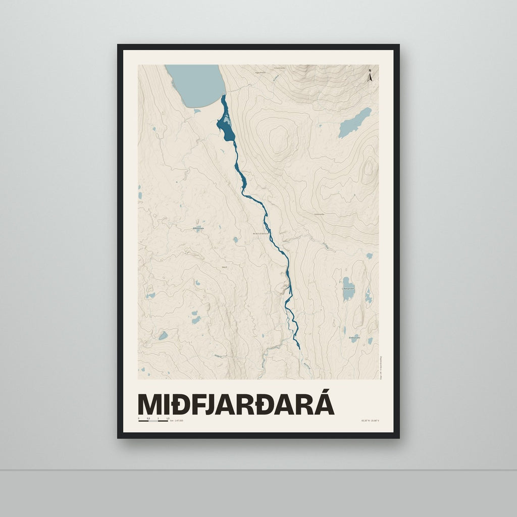 Miðfjarðará – Sandur, blár