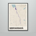 Miðfjarðará – Sandur, lúpínufjólublár