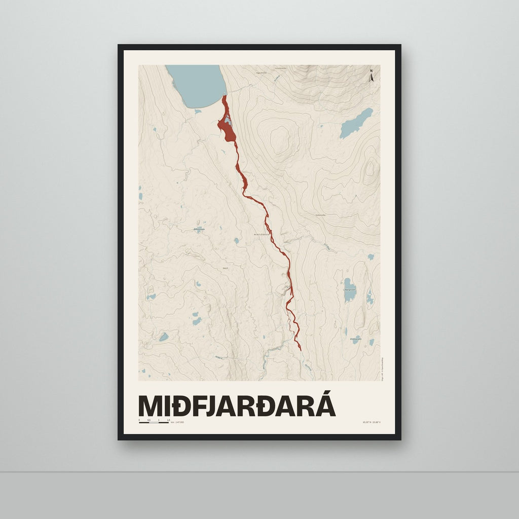 Miðfjarðará – Sandur, rauður
