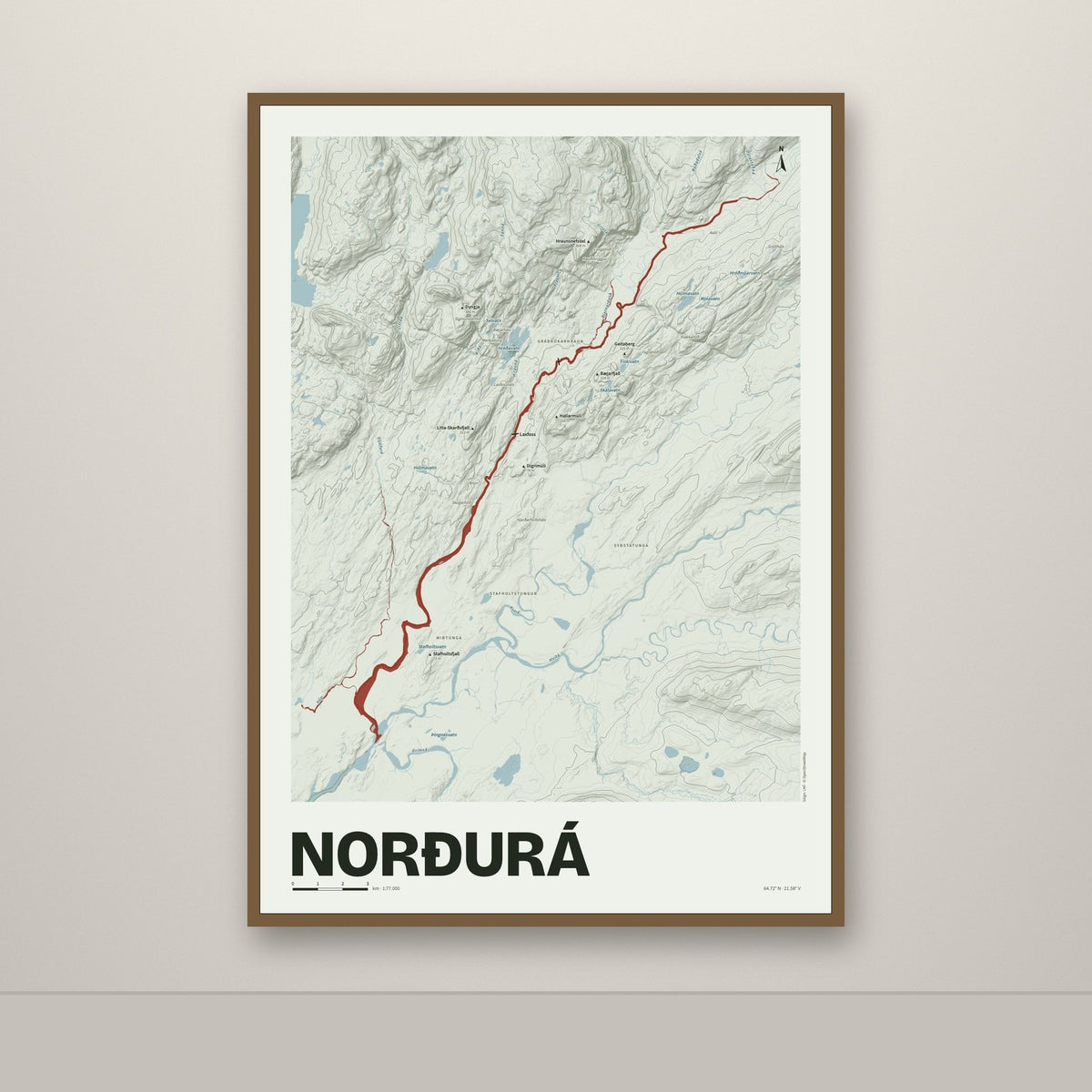 Norðurá – Mosi, rauður
