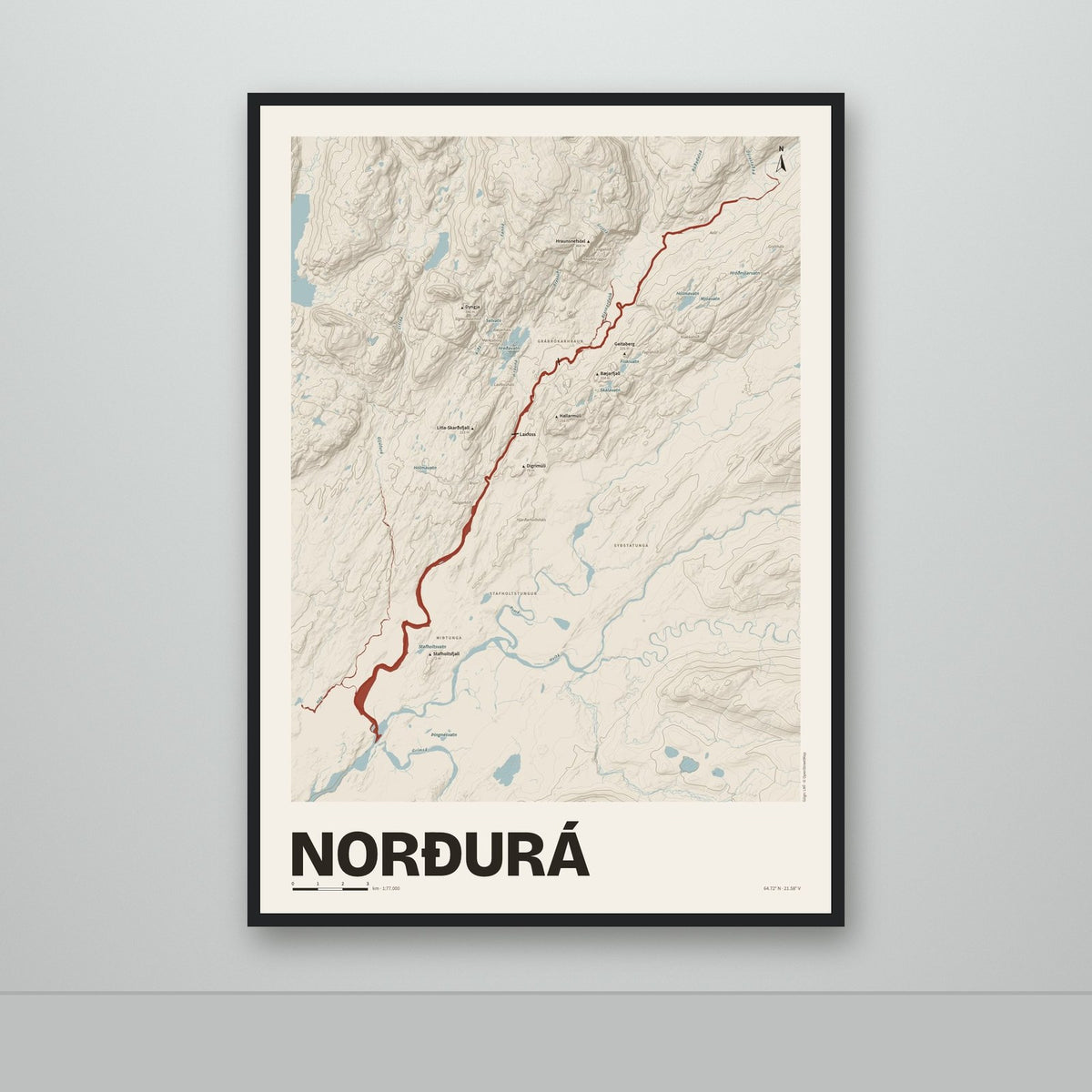 Norðurá – Sandur, rauður