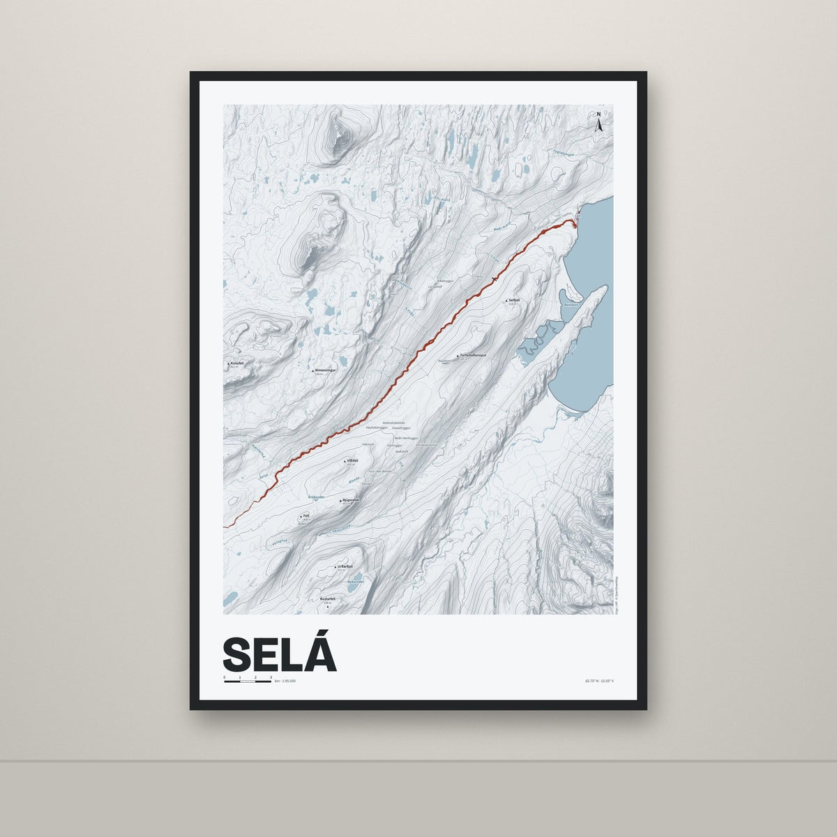Selá – Ljóst, rauður