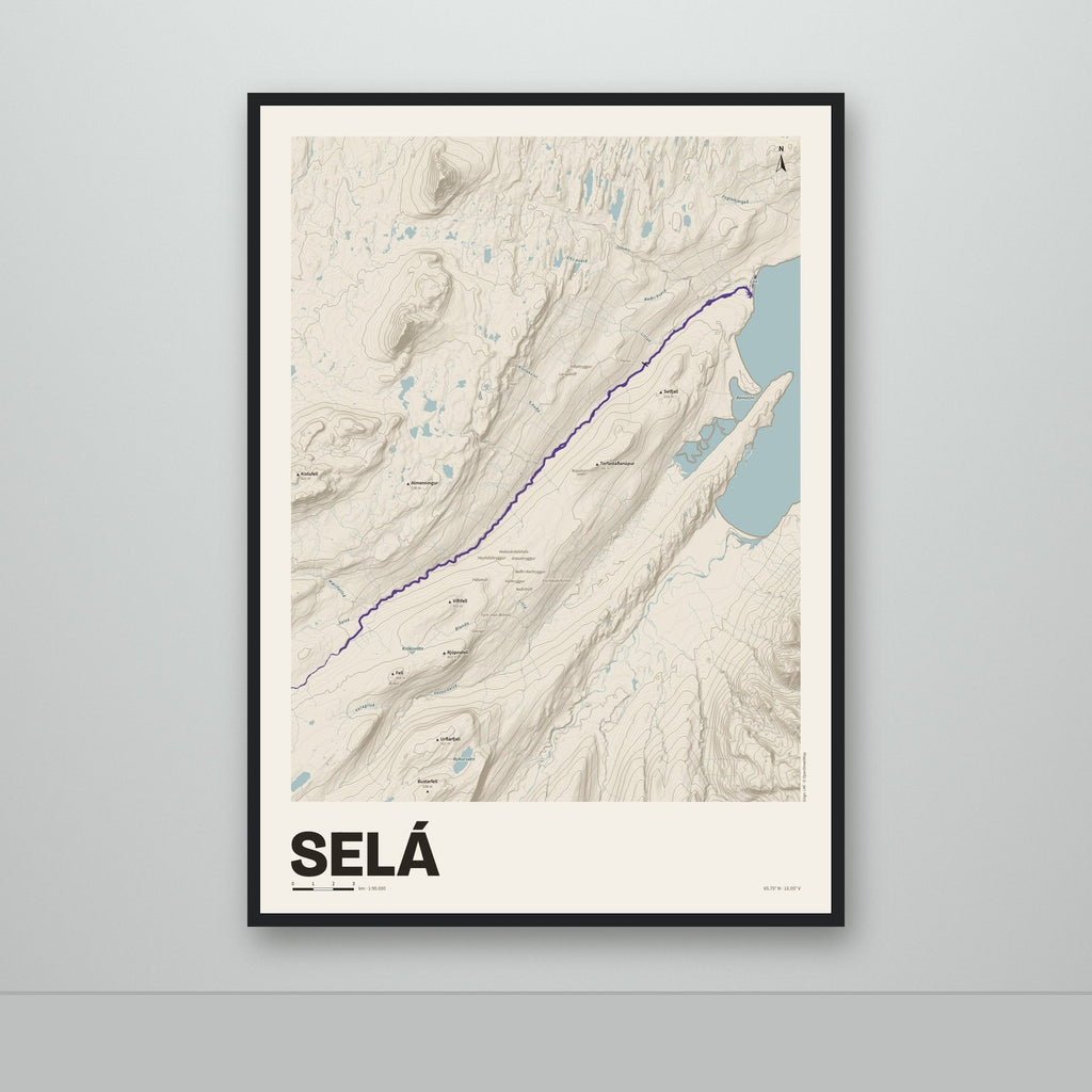 Selá – Sandur, lúpínufjólublár