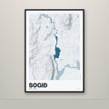 Sogið – Ljóst, blár