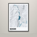 Sogið – Ljóst, blár