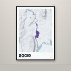 Sogið – Ljóst, lúpínufjólublár