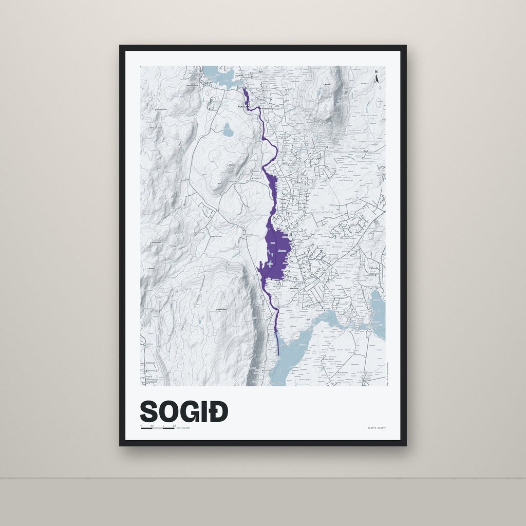 Sogið – Ljóst, lúpínufjólublár
