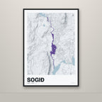 Sogið – Ljóst, lúpínufjólublár
