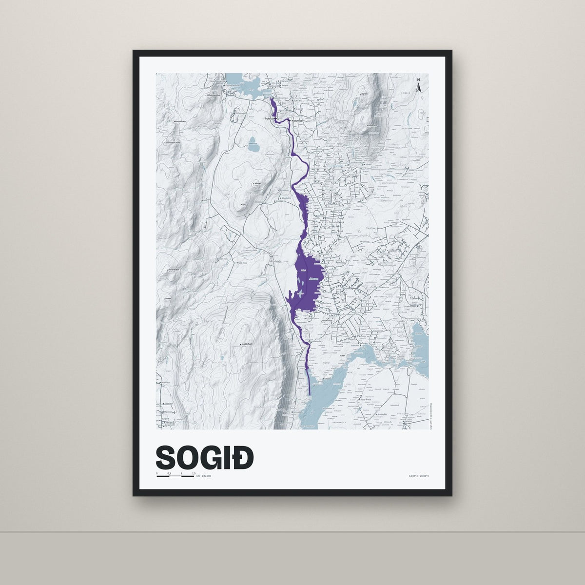 Sogið – Ljóst, lúpínufjólublár