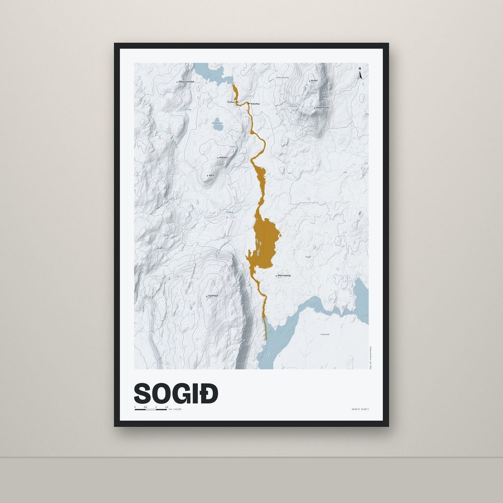 Sogið – Ljóst, okkurgulur
