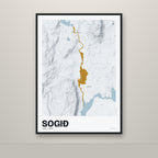 Sogið – Ljóst, okkurgulur