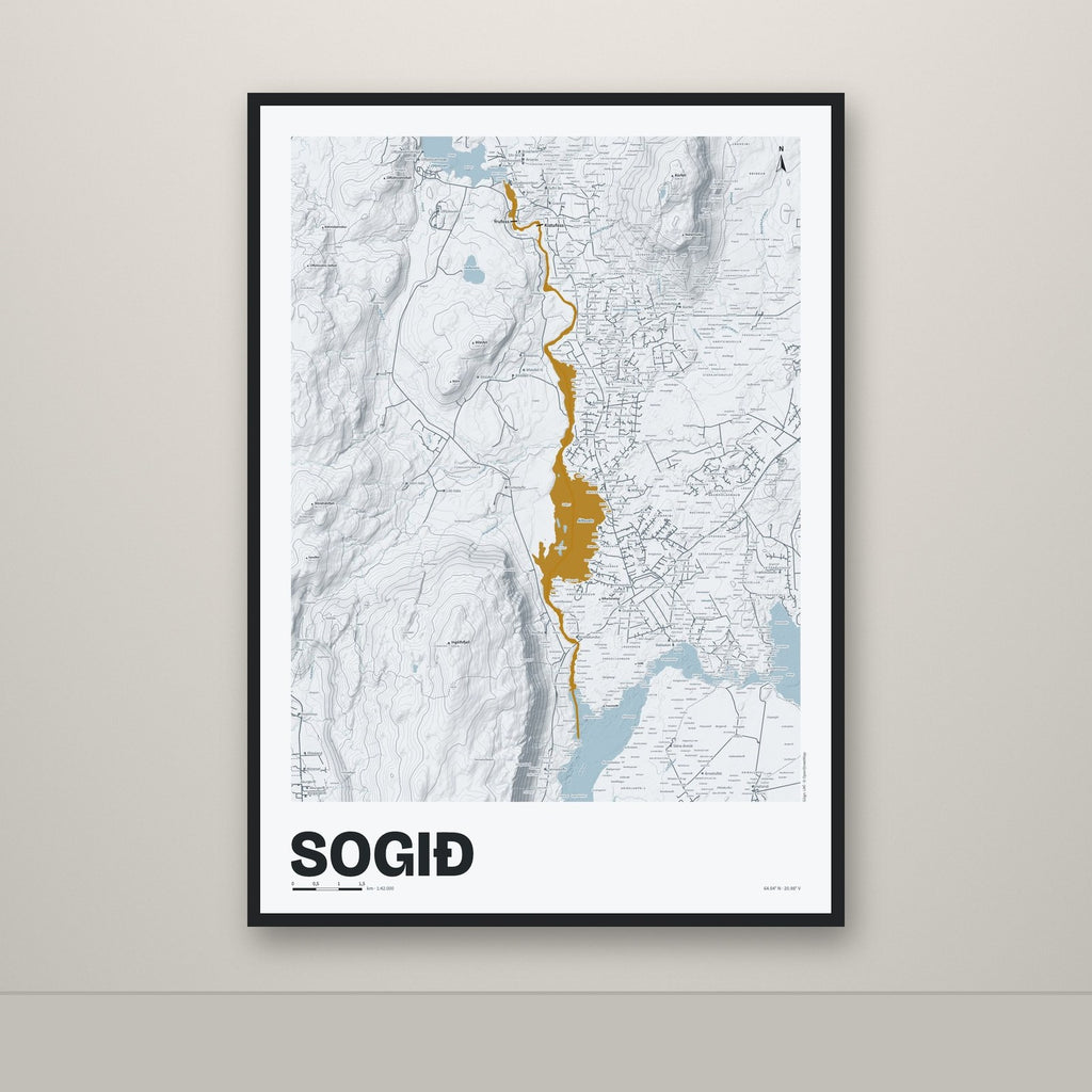 Sogið – Ljóst, okkurgulur