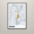 Sogið – Ljóst, okkurgulur