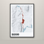 Sogið – Ljóst, rauður